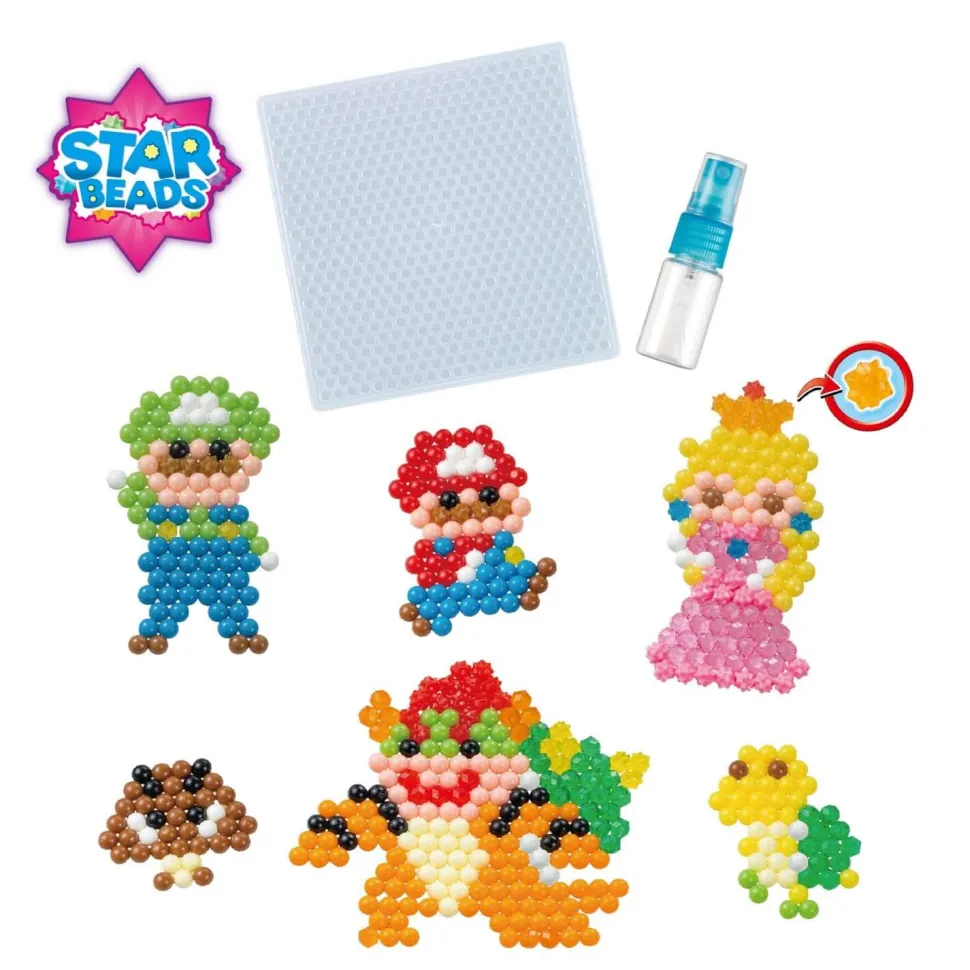 Perles Aquabeads : Le kit Super Mario - Aquabeads