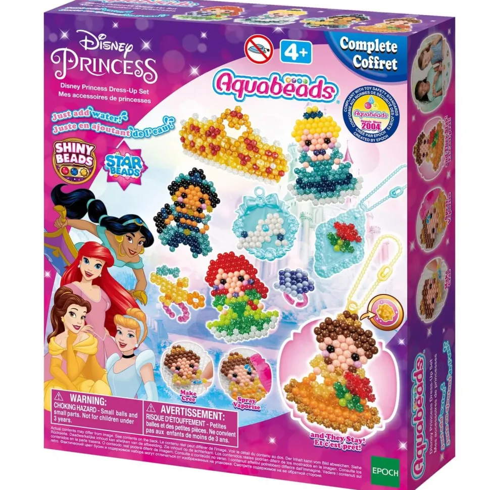 Perles Aquabeads : Mes accessoires de Princesses Disney - Aquabeads