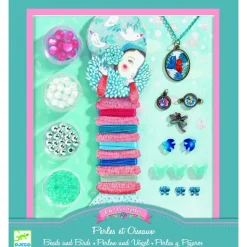 Perles Au bonheur des filles : Oh! les perles Perles et oiseaux - Djeco