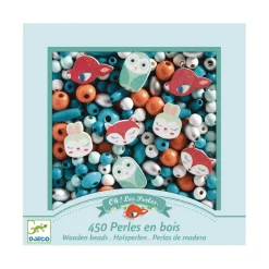Perles bois : Petits animaux - Djeco
