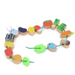 Perles en bois : Potager - Vilac