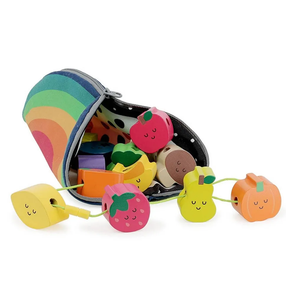 Perles en bois : Tutti frutti - Andy Westface - Vilac