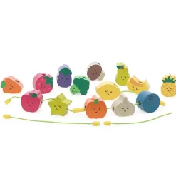 Perles en bois : Tutti frutti - Andy Westface - Vilac