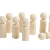 Personnes en bois set de 10 moyens - Eduplay