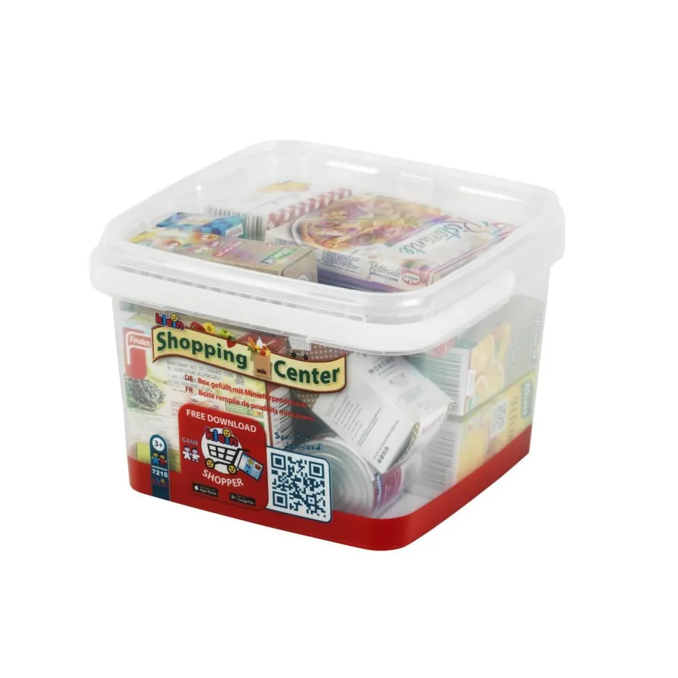 Petite boîte en plastique garnie de produits français - Klein