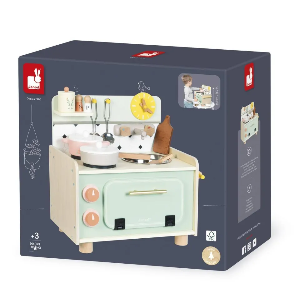 Petite Cuisine en bois Mamie Soleil - Janod
