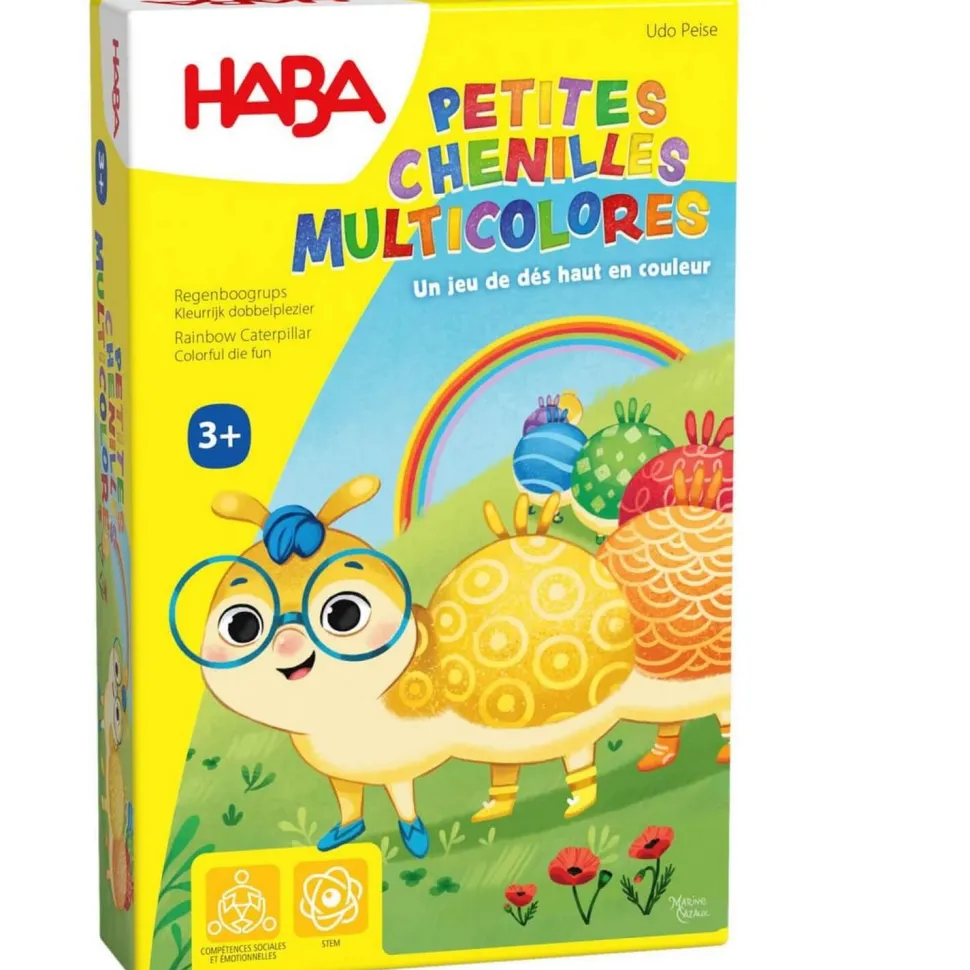 Petites Chenilles multicolores - Haba