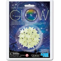 Phosphorescent MINI-PACK: MINI-ETOILES EN BLANC - 4M