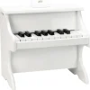 Piano blanc 18 touches avec partition - Vilac