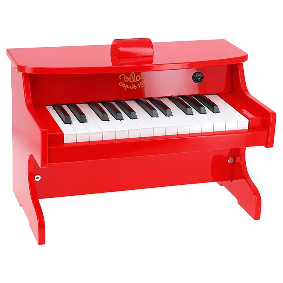 Piano électronique en bois - Rouge - Vilac