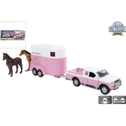 Pick-up avec van et 2 chevaux - Kids Globe Horses