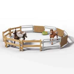 Pick-up et sa grande remorque équestre - Schleich