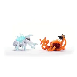 Pieuvre de Lave vs Insecte de Glace - Schleich