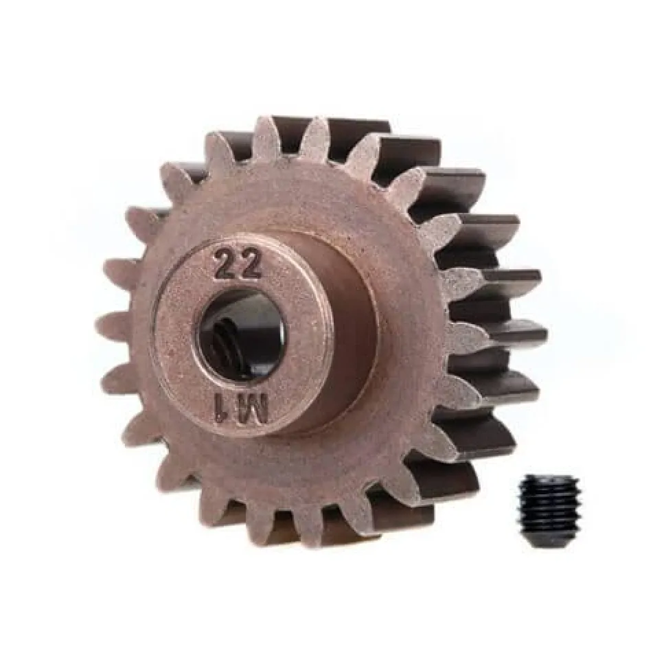Pignon Moteur 22 Dents Compatible Pour Couronne Metal - Traxxas
