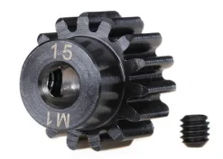 Pignon Moteur 15 Dts Renforce - 1.0 Metric Pitch - 5 Mm - Traxxas - Traxxas