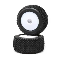 Pin Tires Rear Mounted Blanc (2) - Mini-T 2.0 - Losi - Losi - TLR