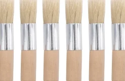 Pinceau en bois 18mm 6 pièces - Eduplay