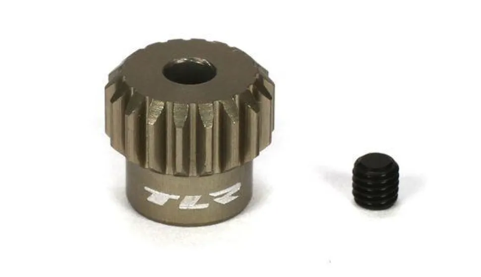 Pinion Gear 18T, 48P, AL - Losi - TLR