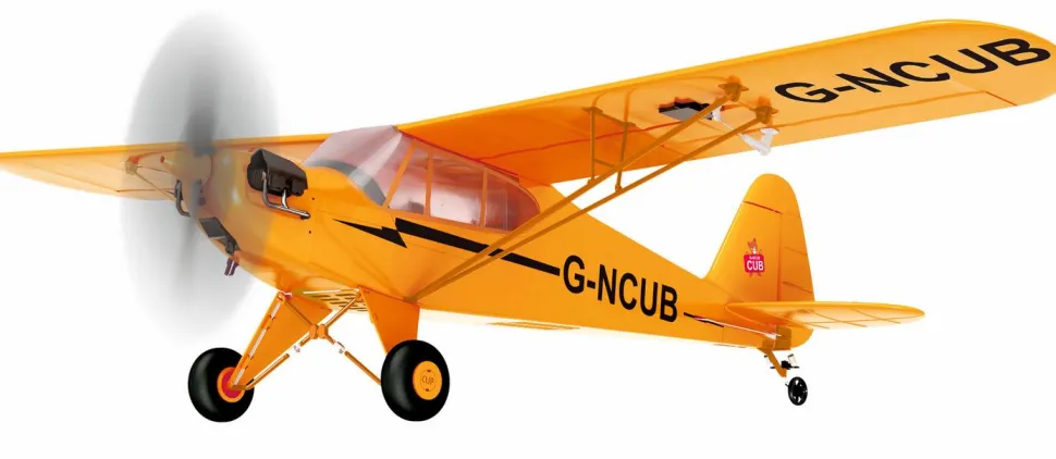 Piper J3 Cub 650mm Gyro RTF - Amewi