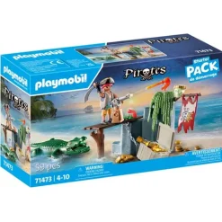 Pirate avec alligator - Playmobil