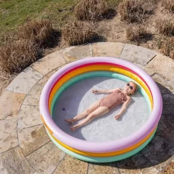 Piscine Enfant - Arc En Ciel 150 Cm - Swim Essentials