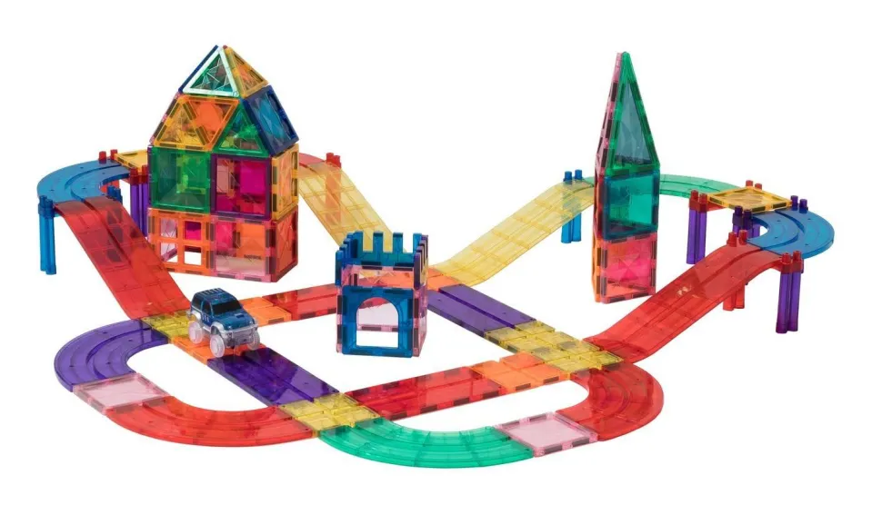 Piste de course magnétique 120 pièces - Eduplay