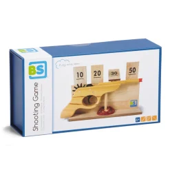 Pistolet à élastique et cible - BS Toys