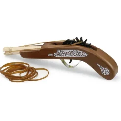 Pistolet à élastiques pirates et cibles - Vilac