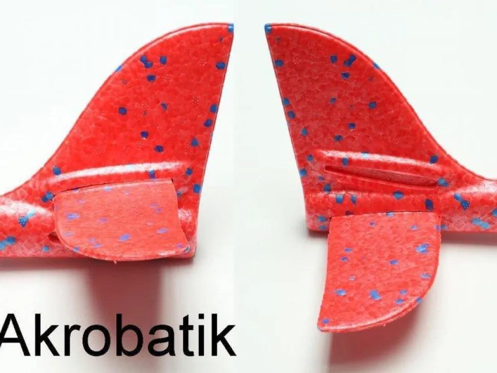 Planeur Lancé Main Tommy Akrobatik (rouge) 480mm - Pichler - Pichler