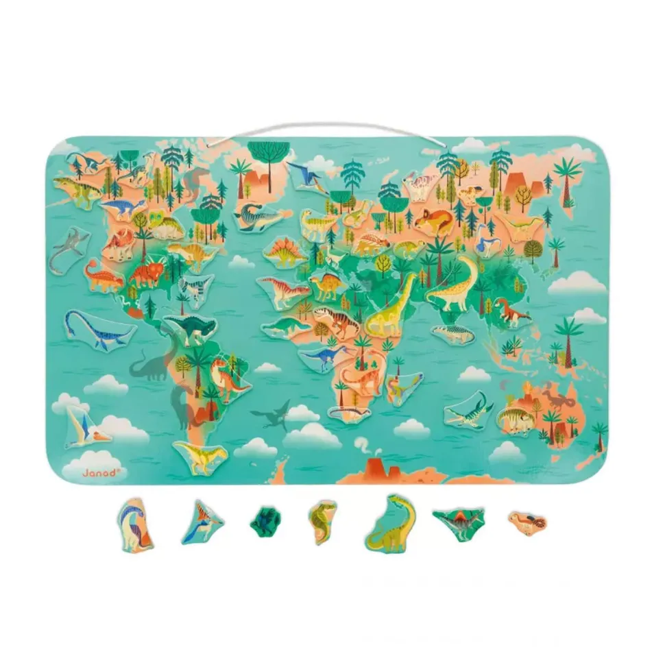 Planisphère Magnétique Dino - Janod