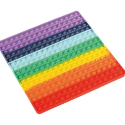 Plaque Pop it arc-en ciel 30cm - Eduplay