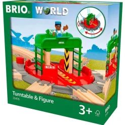 PLAQUE TOURNANTE ET PERSONNAGE - Brio