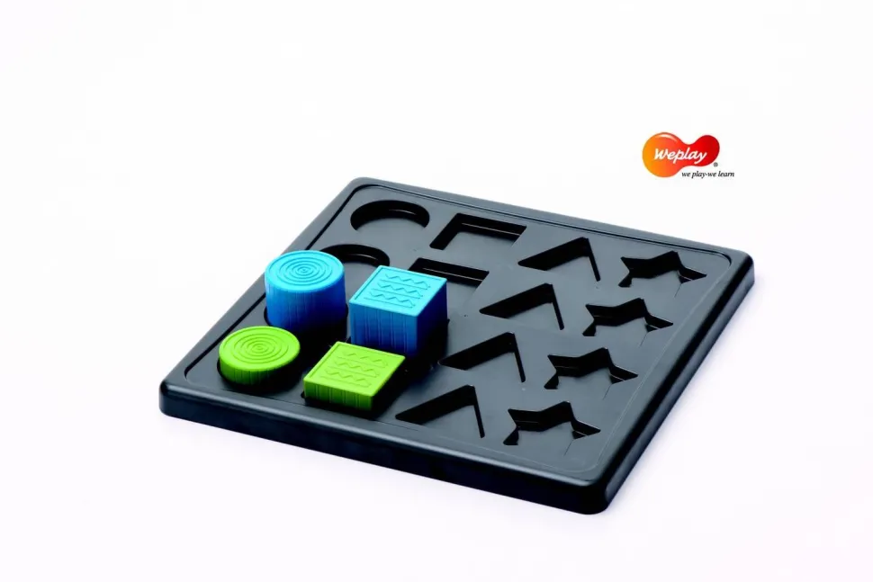 Plateau géométrique assorti - Eduplay