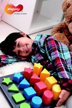 Plateau géométrique assorti - Eduplay