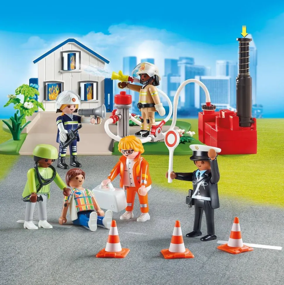 Playmobil 70980 : My Figures: Secouristes - Playmobil