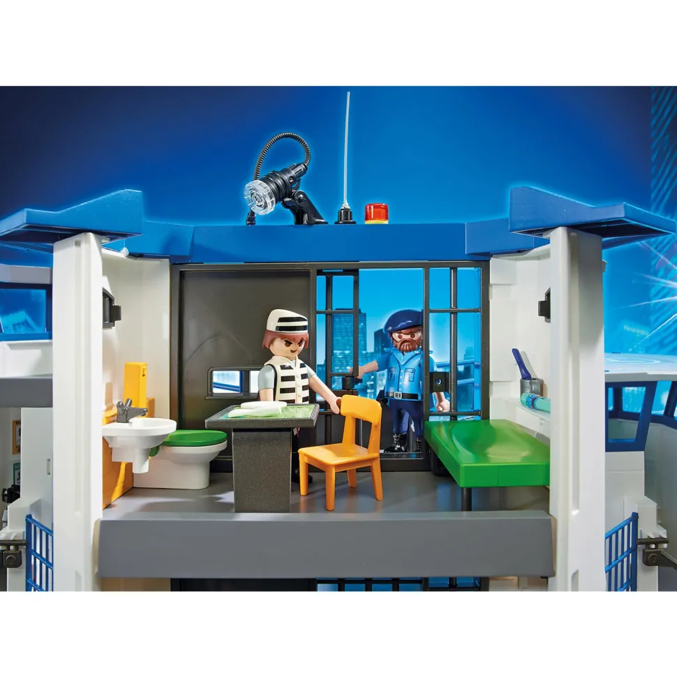 Playmobil 6919 City Action : Commissariat de police avec prison - Playmobil