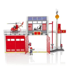 Playmobil 9462 City Action : Caserne de pompiers avec hélicoptère - Playmobil