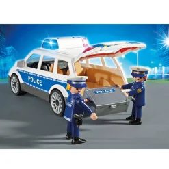 Playmobil 6920 City Action : Voiture de policiers avec gyrophare et sirène - Playmobil