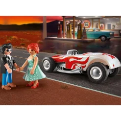 Playmobil 71078 City life : Voiture vintage avec couple - Playmobil
