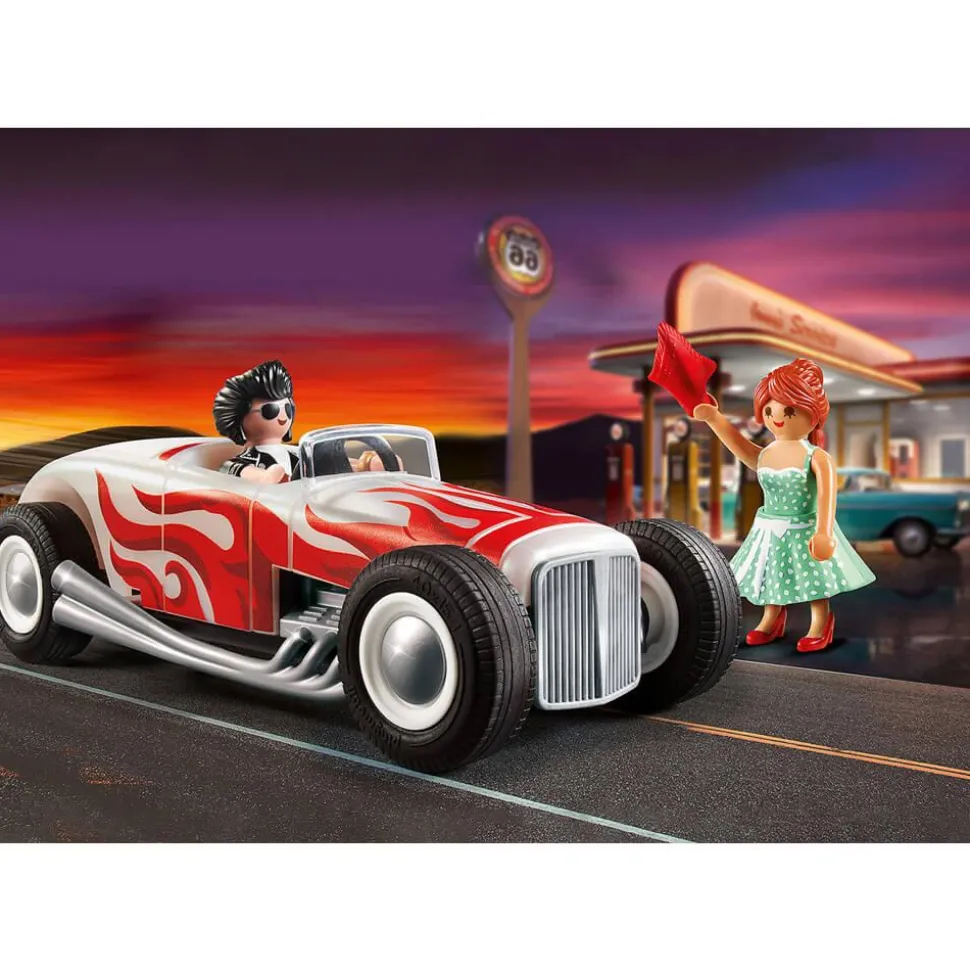 Playmobil 71078 City life : Voiture vintage avec couple - Playmobil