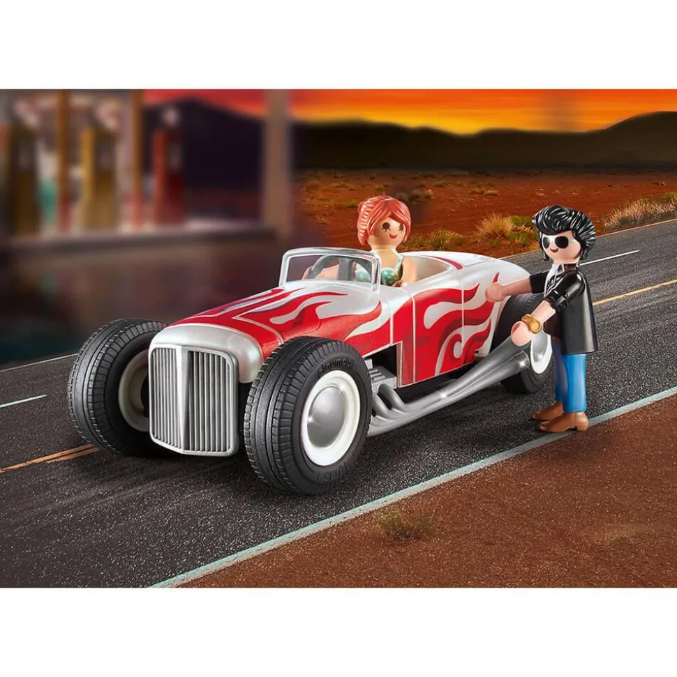 Playmobil 71078 City life : Voiture vintage avec couple - Playmobil