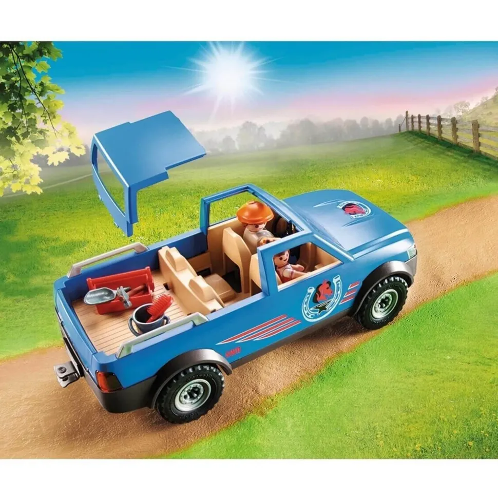 Playmobil 70518 Country : Maréchal-ferrant et véhicule - Playmobil