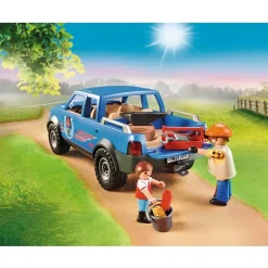 Playmobil 70518 Country : Maréchal-ferrant et véhicule - Playmobil