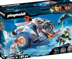 Playmobil 70231 Top Agents : Véhicule des neiges de la Spy Team - Playmobil