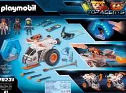 Playmobil 70231 Top Agents : Véhicule des neiges de la Spy Team - Playmobil