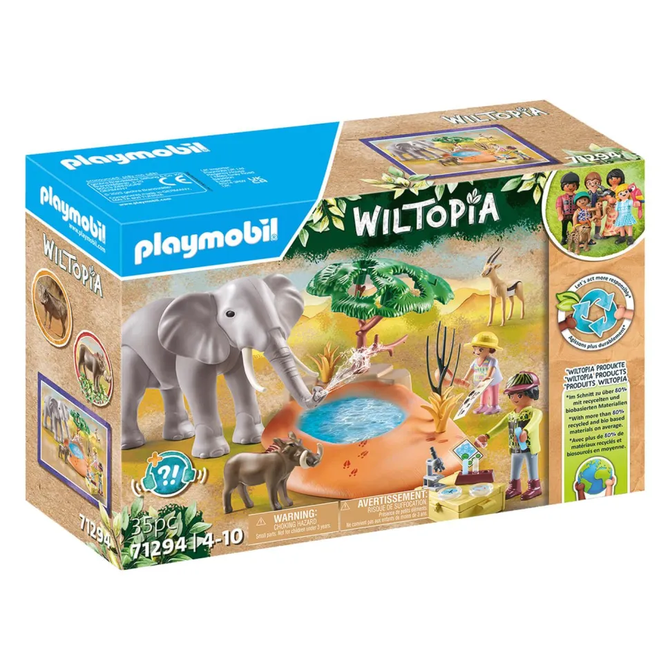 Playmobil 71294 Wiltopia : Explorateurs avec animaux de la savane - Playmobil