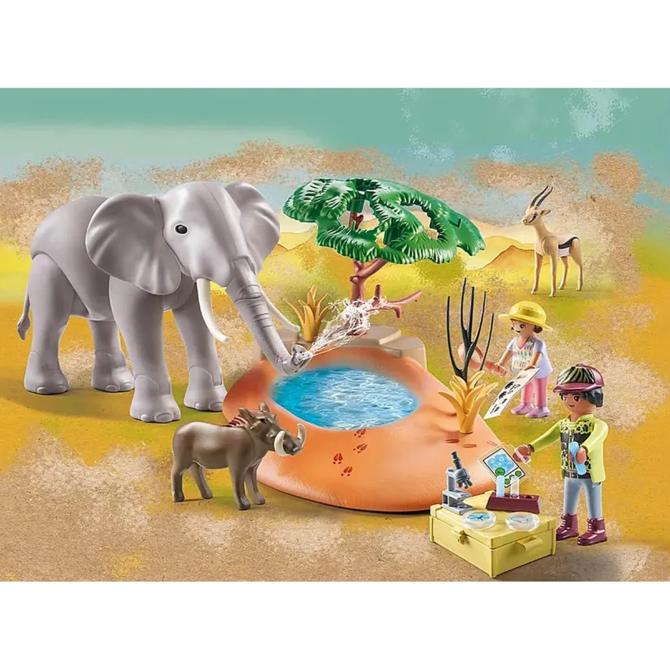 Playmobil 71294 Wiltopia : Explorateurs avec animaux de la savane - Playmobil