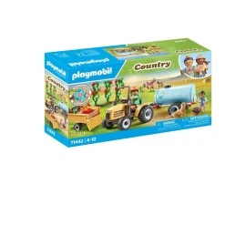 Playmobil Country : Fermier avec tracteur et citerne - Playmobil