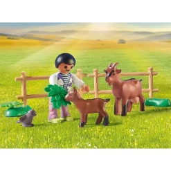 Playmobil Country : Fermier avec tracteur et citerne - Playmobil