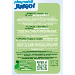 Playmobil Junior 71703 : Aire de jeux avec toboggan géant - Playmobil